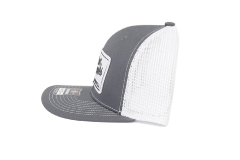 Motion Heritage Hat Dark Gray/White Snapback 95-129-Motion Raceworks-Motion Raceworks