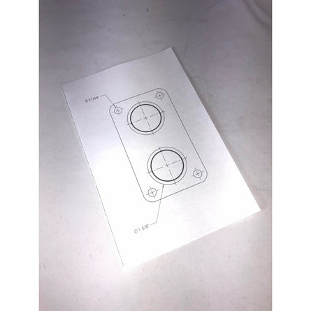 Motion Raceworks Billet Intercooler Water Pass Thru 12AN 16AN 20AN Hose Barb-Motion Raceworks-Motion Raceworks