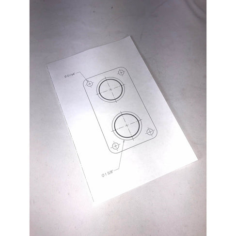 Motion Raceworks Billet Intercooler Water Pass Thru 12AN 16AN 20AN Hose Barb-Motion Raceworks-Motion Raceworks