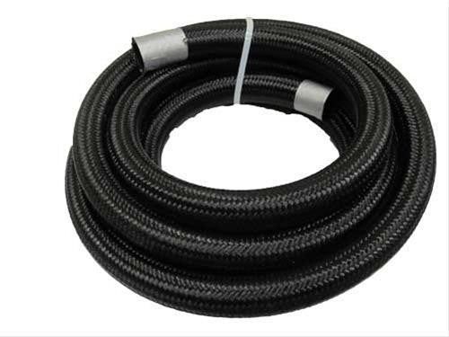 Fragola -8 AN Black Nylon Race Hose (By The Foot) 840008-Fragola-Motion Raceworks