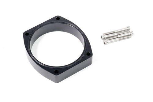 102mm 1" Throttle Body Spacer (LS 4-Bolt Pattern) 10-14018BLK-Motion Raceworks-Motion Raceworks