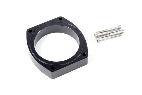 92mm 1" Throttle Body Spacer (LS 4-Bolt Pattern) 10-13017BLK-Motion Raceworks-Motion Raceworks