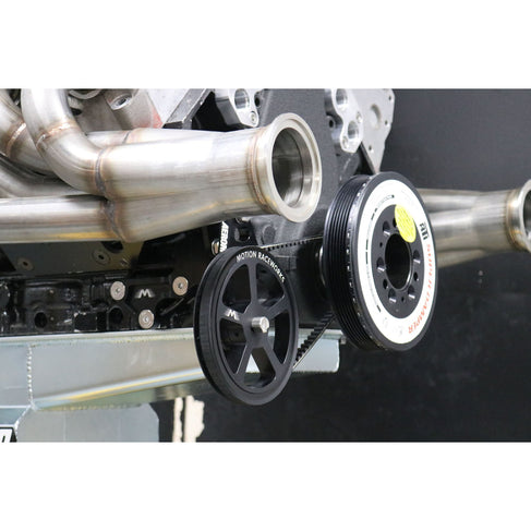 Motion Raceworks Passenger Side Cable Drive LS Mechanical Fuel Pump Bracket F-Body Spacing-Motion Raceworks-Motion Raceworks