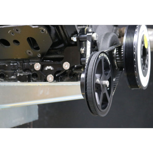 Motion Raceworks Passenger Side Cable Drive LS Mechanical Fuel Pump Bracket F-Body Spacing-Motion Raceworks-Motion Raceworks