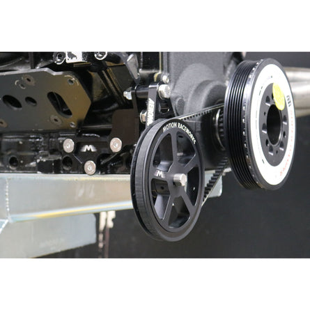 Motion Raceworks Passenger Side Cable Drive LS Mechanical Fuel Pump Bracket Corvette Spacing-Motion Raceworks-Motion Raceworks