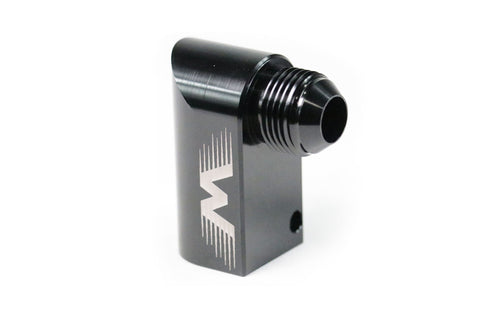 Billet Valve Cover Breather Attachment for Factory 5/8" Quick Release 10AN 90 Degree Adapter Fitting Gen V LT, Gen 3 Hemi, more.-Motion Raceworks-Motion Raceworks