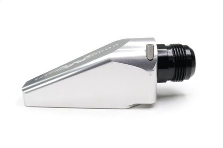 Billet Burn Down Breather Quick Release Fittings Clear Anodized (Pair) 32-130-Motion Raceworks-Motion Raceworks