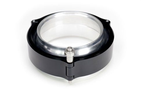 Quick Seal Connector Kit 4" to 3.5" Adapter w/ 3 Piece Clamp and Weld Flanges 21-145-Motion Raceworks-Motion Raceworks