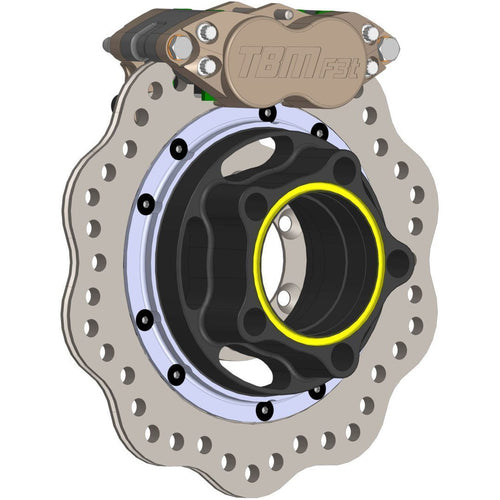 TBM Brakes Post 2012 Strange Floater Rear Drag Brakes 001-0241-TBM Brakes-Motion Raceworks