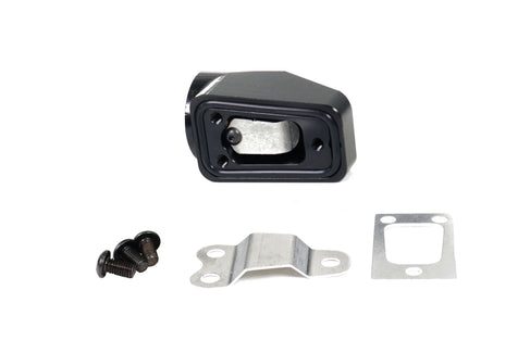 Motion Raceworks Billet Valve Cover Breather / Oil Drain Black Anodized (Single) 32-120BLK-S-Motion Raceworks-Motion Raceworks