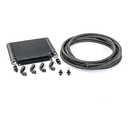 Aftermarket Powerglide DERALE Trans Cooler Kit w/ Fragola Lines/Fittings-Kit-Motion Raceworks