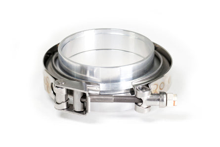 Motion Raceworks 3" Aluminum O-ring V-Band Set w/ Quick Release Clamp-Motion Raceworks-Motion Raceworks