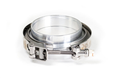 Motion Raceworks 3" Aluminum O-ring V-Band Set w/ Quick Release Clamp-Motion Raceworks-Motion Raceworks