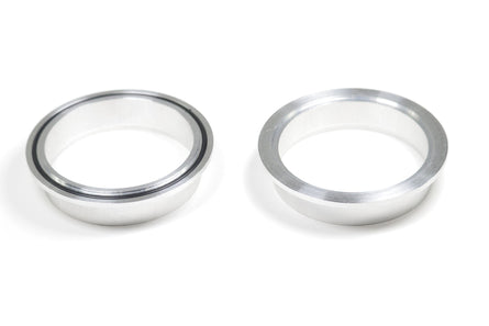 Motion Raceworks 2.5" Aluminum O-ring V-Band Set w/ Quick Release Clamp-Motion Raceworks-Motion Raceworks