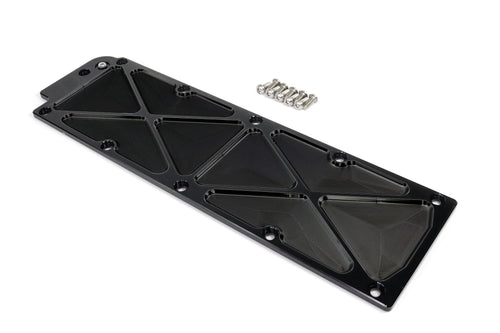 Motion Billet Gen 4 Billet Valley Cover (Black Anodized) 10-10033BLK-Motion Raceworks-Motion Raceworks