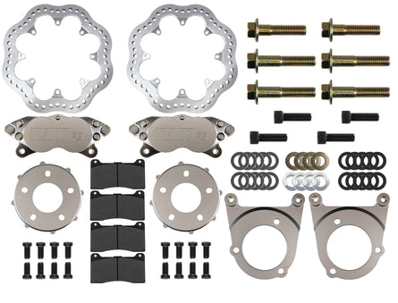 2014-2019 Corvette C7, medium duty front drag kit (Reusing Factory Hubs) - 001-0299-1-TBM Brakes-Motion Raceworks