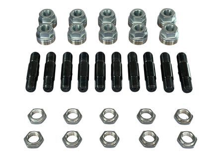 5/8" Steel Wheel Stud Kit w/ Steel Lugnuts (1.187" shoulder) 51580