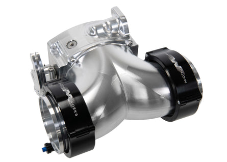 ICON 102/105mm Cable Drive Throttle Body (Bare Finish) w/ Interchangeable Connection