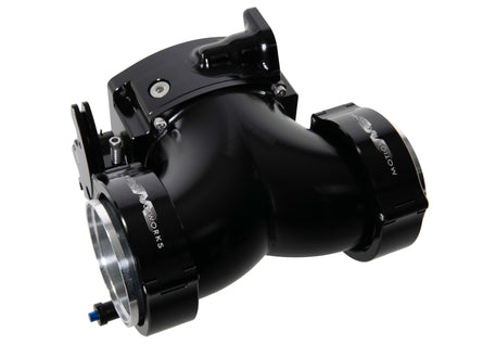 ICON 102/105mm Cable Drive Throttle Body (Black) w/ Interchangeable Connection