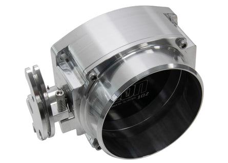 ICON Race 102/105mm Cable Drive Throttle Body (Bare Finish) w/ Interchangeable Connection
