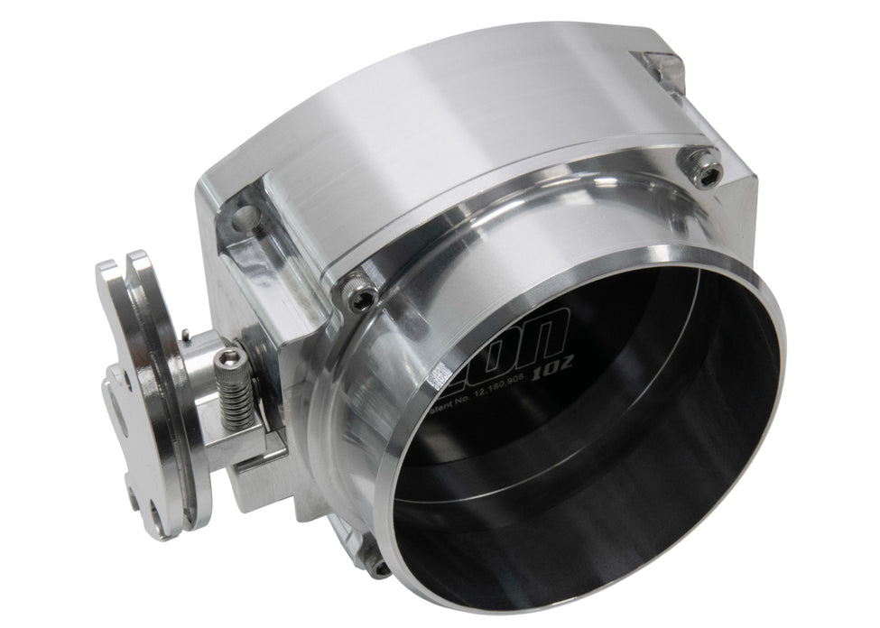 ICON Race 102/105mm Cable Drive Throttle Body (Bare Finish) w/ Interch ...
