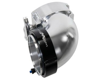 ICON Race 102/105mm Cable Drive Throttle Body (Bare Finish) w/ Interchangeable Connection - Motion Raceworks