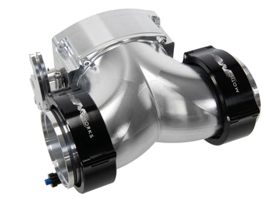 ICON Race 102/105mm Cable Drive Throttle Body (Bare Finish) w/ Interchangeable Connection - Motion Raceworks