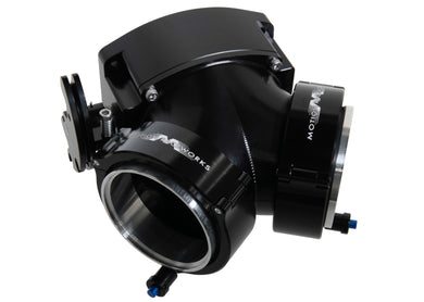 ICON Race 102/105mm Cable Drive Throttle Body (Black) w/ Interchangeable Connection - Motion Raceworks