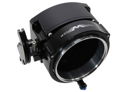 ICON Race 102/105mm Cable Drive Throttle Body (Black) w/ Interchangeable Connection