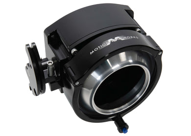 ICON Race 102/105mm Cable Drive Throttle Body (Black) w/ Interchangeable Connection - Motion Raceworks