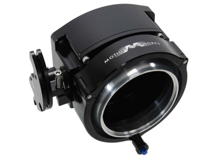 ICON Race 102/105mm Cable Drive Throttle Body (Black) w/ Interchangeable Connection