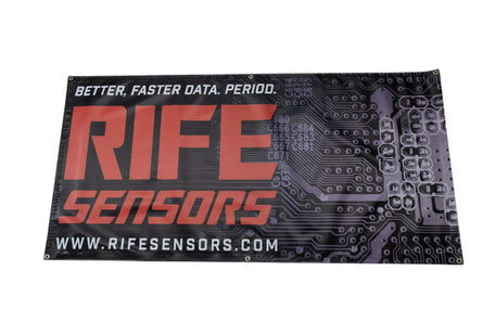 RIFE Sensors Shop Banner 3'x6' - Motion Raceworks