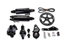 Fluidworks LS Fbody Spacing / Driver Side Mechanical Fuel System Kit w/ 6, 9, or 12gpm pump - Motion Raceworks