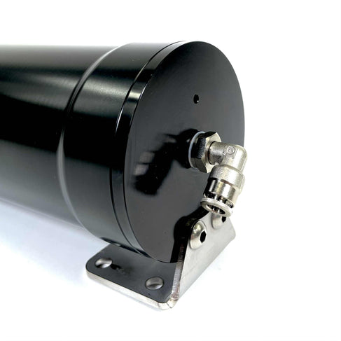 Motion Raceworks 1 Quart XL Coolant / Transmission Billet Overflow Catch Can - Motion Raceworks