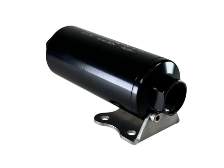 Fluidworks 6GPM Compact 10ORB Post Fuel Filter w/ Mount (10 Micron) - Motion Raceworks