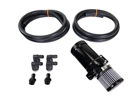 Motion Raceworks F150 2 Stage Active Billet Catch Can Coyote Kit - Motion Raceworks