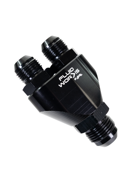 12AN TO DUAL 10AN Y FITTING - Motion Raceworks