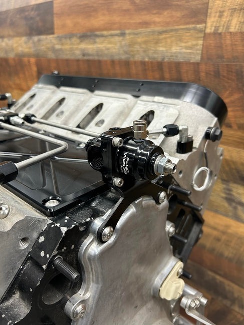 Fluidworks LS Timing Cover Fuel Regulator Bracket Kit - Motion Raceworks