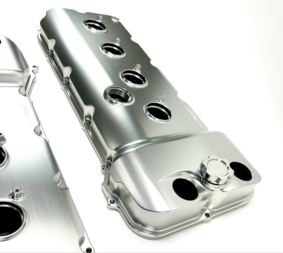 Billet Gen 1/Gen 2 Coyote VCT Valve Covers Clear Anodizing – Motion ...