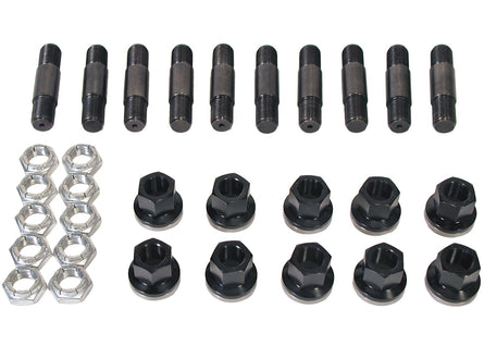 5/8" Titanium Stud / Aluminum Lugnut Kit (1.187" shoulder length)