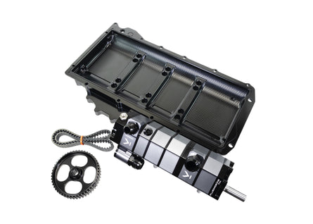 LS 6 Stage Billet Dry Sump Pan / Pump Combo