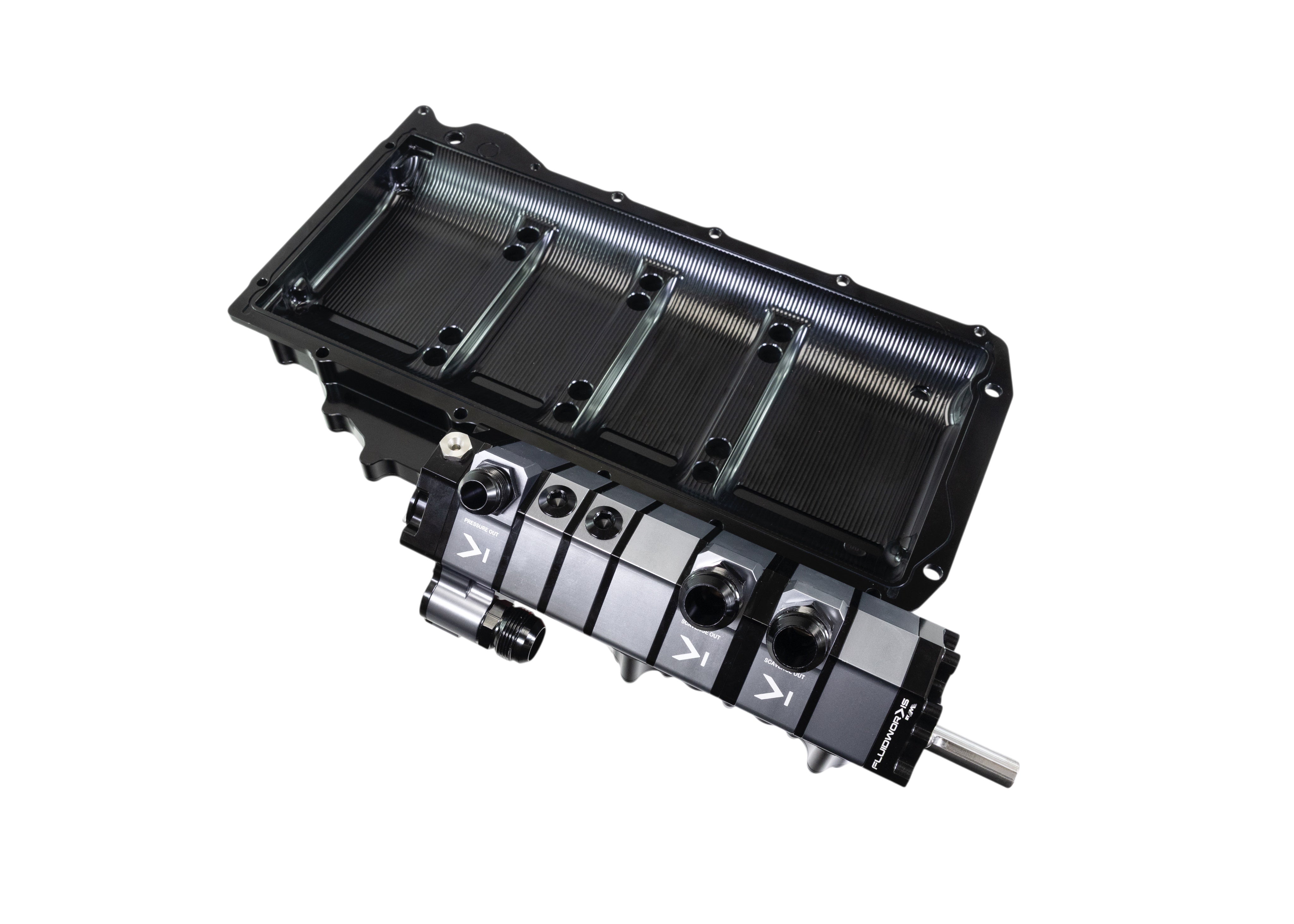 LS 7 Stage Billet Dry Sump Pan / Pump Combo – Motion Raceworks