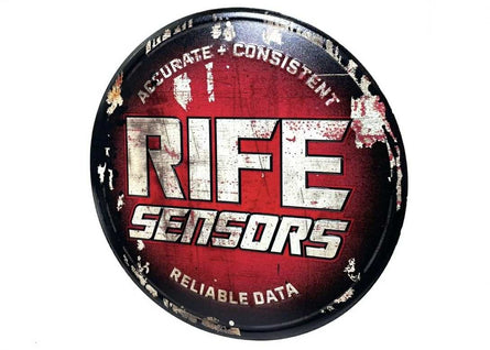 RIFE 12" Stamped Metal Sign - Motion Raceworks