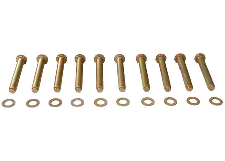 1/2-20 3.5" Thin Head Full Thread Wheel Stud Kit (10 pack)