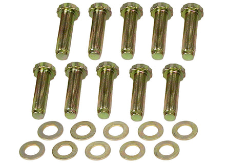 1/2-20 2" Thin Head Full Thread Wheel Stud Kit (10 pack)