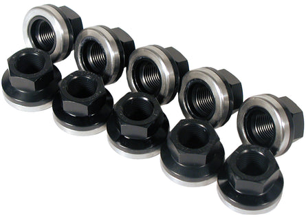 5/8-18 Aluminum Bearing Washer Lugnut 1/8" Grip 10 pack