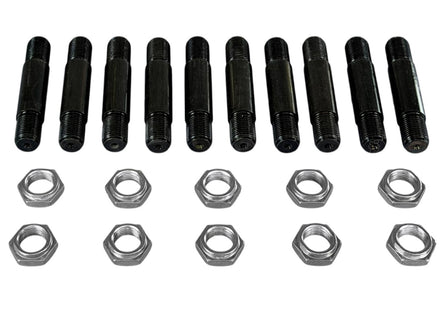 5/8" Steel Wheel Stud Kit 3.437" Long / 1.75" shoulder (No Lugnuts)