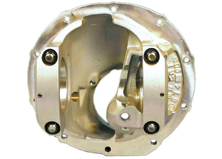 9" Ford Aluminum Thru Bolt Case 3.812" Bearing w/ Steel Caps (Black Cerakote)