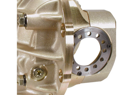 9" Ford Aluminum Thru Bolt Case 3.812" Bearing w/ Alumimum Caps (Gold Finish)