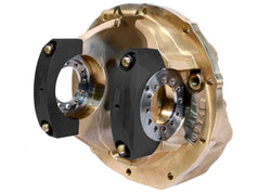 9" Ford Aluminum Thru Bolt Case 4.00" Bearing w/ Steel Caps (Gold FInish)